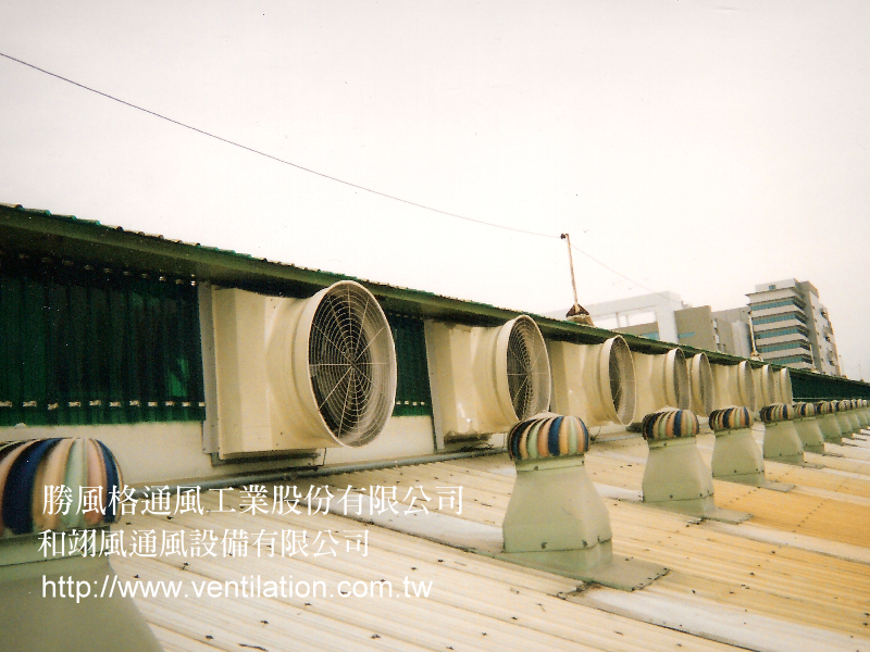 通風設備是指廠房內安裝的一系列排風機、通風管道、進風口等設備，用於維持廠房內部的空氣流通，以達到調節溫度、降低濕度、排除有害氣體等目的。 